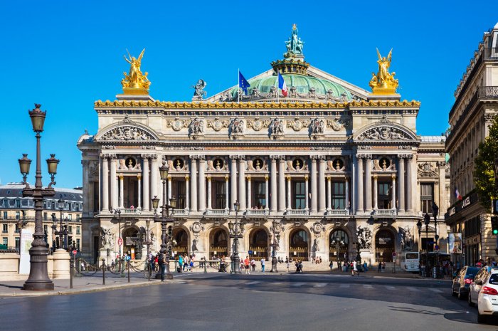 2 / Où se trouve l'Opéra Garnier ? 