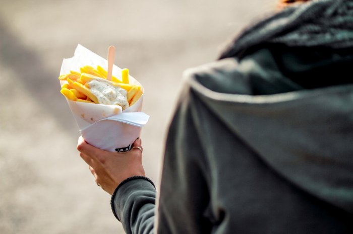 Les Belges ont la réputation de manger énormément de frites.