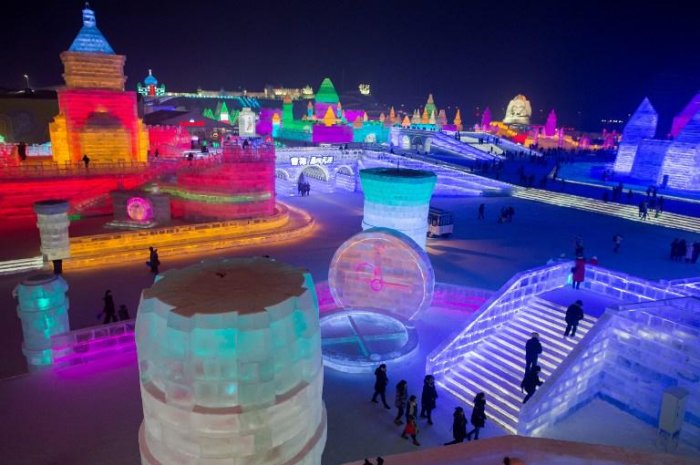 Le festival de sculptures de glace d’Harbin