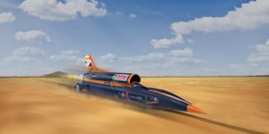 Voiture supersonique : Paris - Marseille en 20 minutes avec le BloodHound SSC