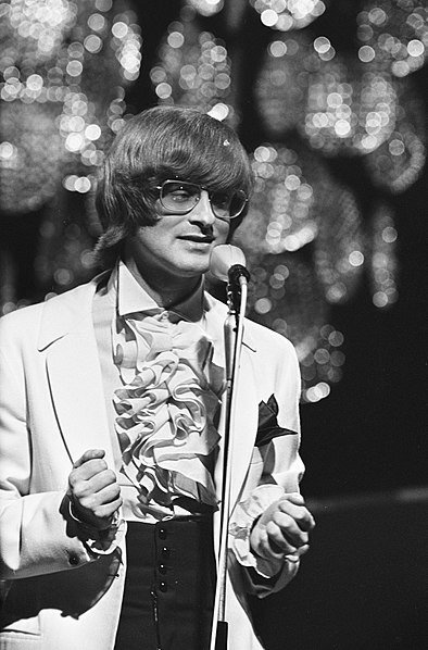 Le chanteur Dave en 1969