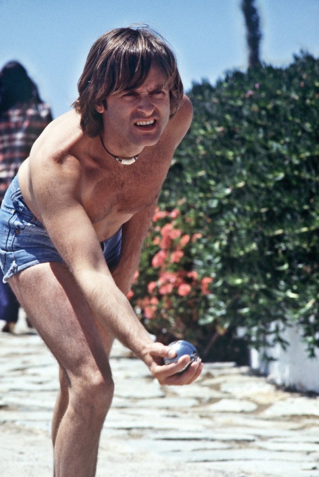 Le chanteur Dave en Grèce en 1978