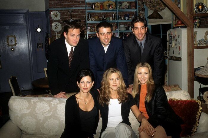 Le casting de la série Friends