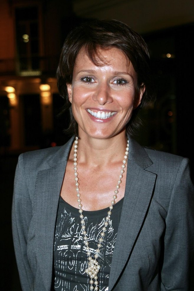 La présentatrice TV a l'Olympia de Paris en 2007