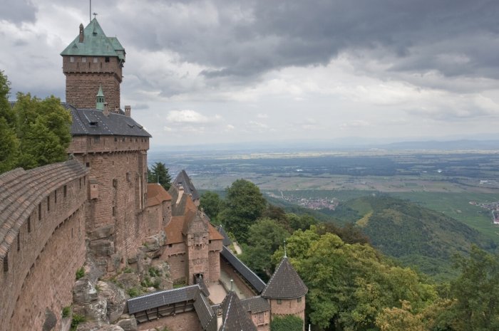 10. Le château du Haut-Koenigsbourg