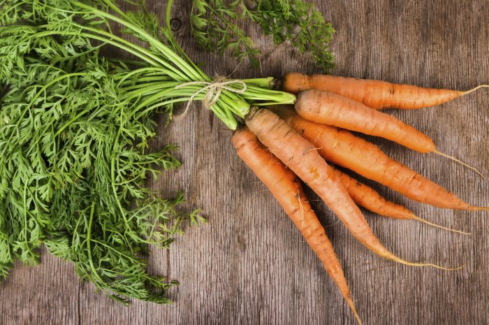 Aliments anti coup de chaud : la carotte