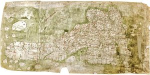 L’étrange carte de l’« Atlantide médiévale » galloise en forme de phallus